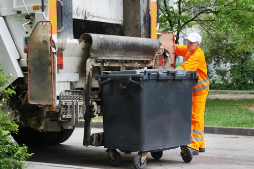 Professional waste removal team in Slough